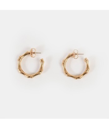 Boucles d'oreilles Bambou dorées JUSQU'A -70%! 