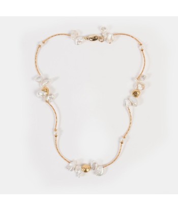 Collier Héloïse court doré sur le site 