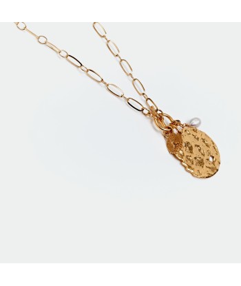 Collier Célène doré pas cher