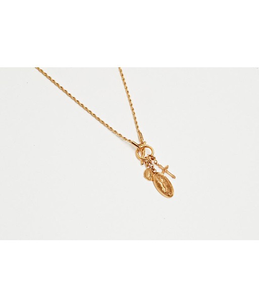 Collier Capucine doré Pour