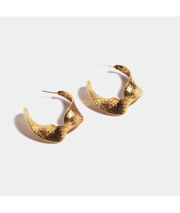 Boucles d'oreilles Cassie dorées français