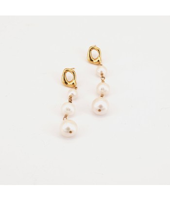 Boucles d'oreilles Beryn dorées en stock