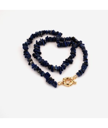 Collier Lapis lazuli doré Voir les baskets