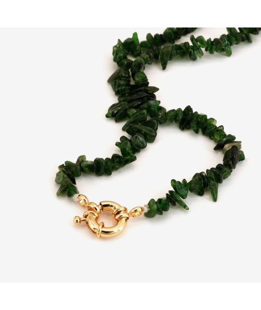 Collier Diopside doré des créatures d'habitude