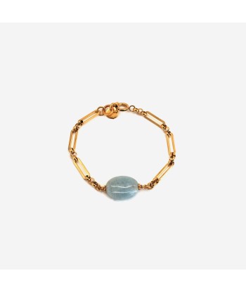 Bracelet Lina Aigue marine Amélioration de cerveau avec