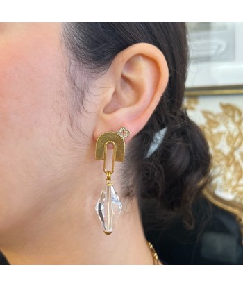 Boucles d'oreilles Cléopâtre dorées livraison gratuite