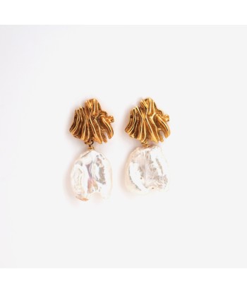 Boucles d'oreilles Aliana dorées pas cher chine