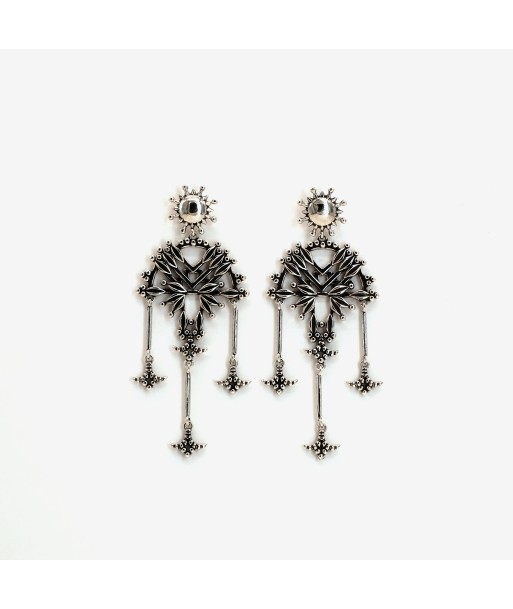 Boucles d'oreilles Mona argentée vente chaude votre 