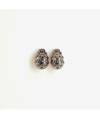 Boucles d'oreilles Addilynn argentées Véritable concentré