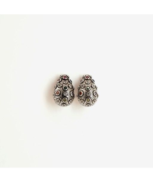 Boucles d'oreilles Addilynn argentées Véritable concentré