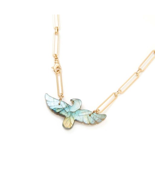 PHOENIX Collier Labradorite chez Cornerstreet bien 