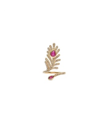 PAVANA Bague en Vermeil, Émeraude ou Rubis, Diamants vous aussi creer 