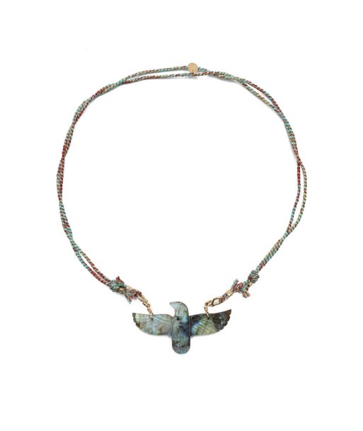 PHOENIX Labradorite Collier cordon de France