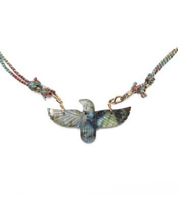 PHOENIX Labradorite Collier cordon de France