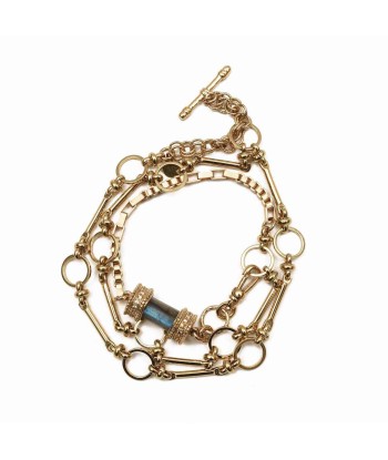 DEVA Collier, Bracelet multi-tours Labradorite france