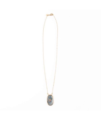 CHEEMA Collier Labradorite - Plaqué or 24 cts Les êtres humains sont 