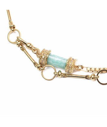 DEVA Collier, Bracelet multi-tours Amazonite de France