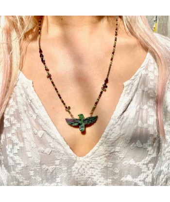 PHOENIX PERLE Collier Rubis Zoisite acheter en ligne