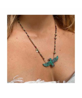 PHOENIX PERLE collier Chrysocolle vous aussi creer 