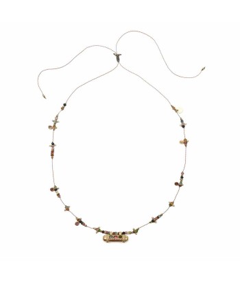 SECRET BEADS Collier Tourmalines Economisez 