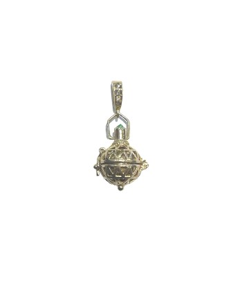 BOLA Charm Argent plaqué or Tourmaline en ligne