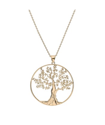 Collier plaqué or arbre de vie Le MVP de beaucoup