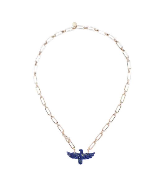 PHOENIX BABY Collier Lapis Lazuli pas chere