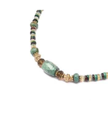 SWAHILI Collier Turquoise Amazonite pas chere