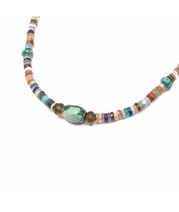 KAJIADO Collier Turquoise et Multicolore prix