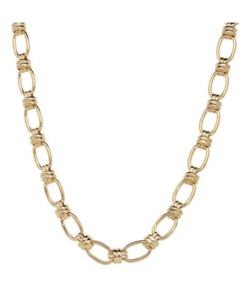 Collier plaqué or mailles ovales prix