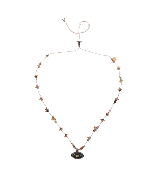 IRIS PRECIOUS Collier Onyx et Tourmalines l'évolution des habitudes 