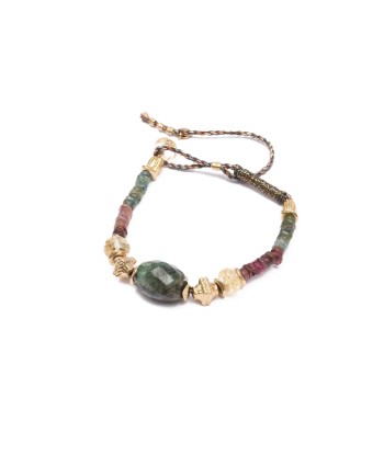 SWAHILI Bracelet Emeraude Tourmaline pas cher chine