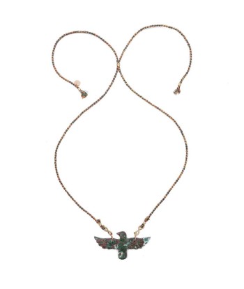 PHOENIX Chrysocolle Bleue Collier Cordon Par le système avancé 