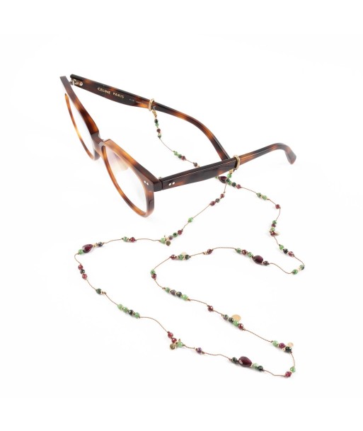 HOLIDAY Chaîne de lunettes Rubis zoisite votre