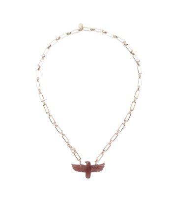 PHOENIX BABY Collier Quartz Strawberry du meilleur 