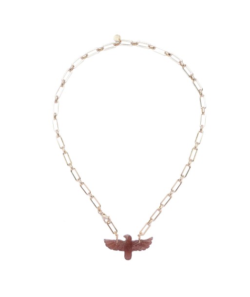 PHOENIX BABY Collier Quartz Strawberry du meilleur 