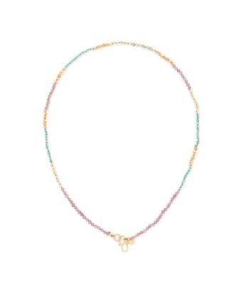 MOOREA pierres multicolores pastel - Chaîne perlée pour charm's prix