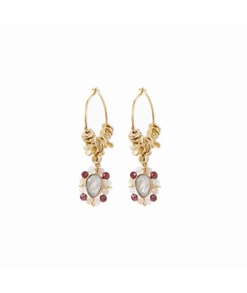 SUJIN Boucles d'oreilles Moonstone 2024