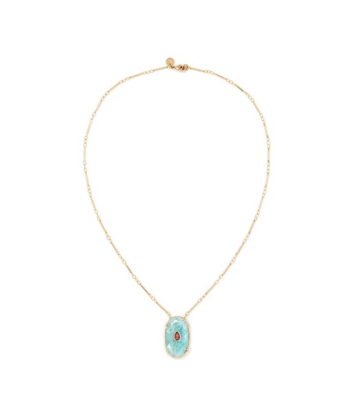 CHEEMA Collier Amazonite pas cher 