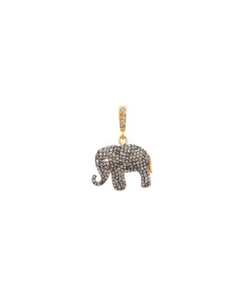 ELEPHANT Charm Diamants argent plaqué or s'inspire de l'anatomie humaine