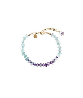 PUKA Bracelet Fluorite en linge