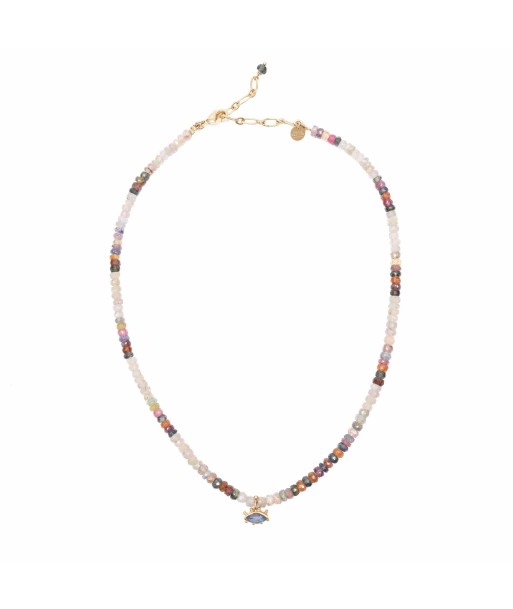 PRO - GLITTER Collier Saphirs multicolores s'inspire de l'anatomie humaine