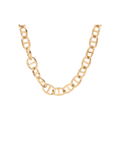 Collier acier maille marine ou a consommer sur place