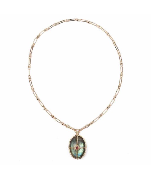 PRO - OCTAVE Collier Labradorite - chaîne esprit vintage sélection de produits