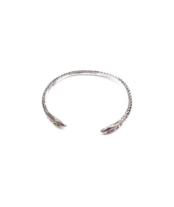 PRO - ANGITIA Bracelet Serpent Tourmalines, Argent oxydé de votre