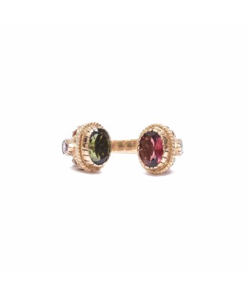 PRO - MAHARADJAH Tourmalines Bague argent plaqué Or Voir les baskets