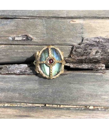 PRO - OCTAVE Bague Chevalière Labradorite acheter