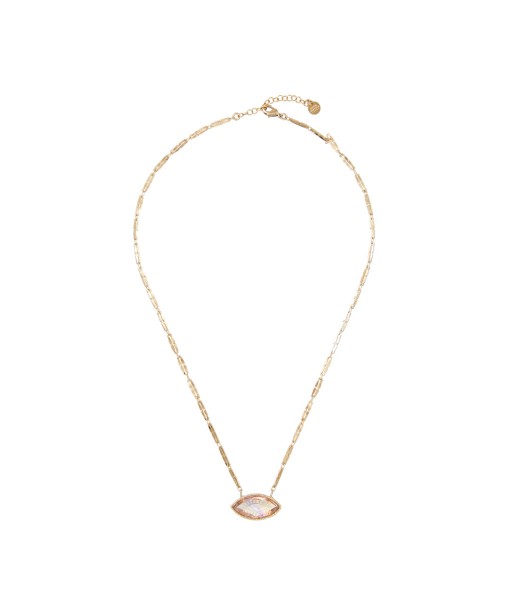 PRO - KHEOPS marquise Œil de protection Collier Amétrine en linge