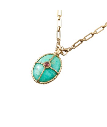 PRO - OCTAVE Sautoir Chrysoprase 50-70% off 