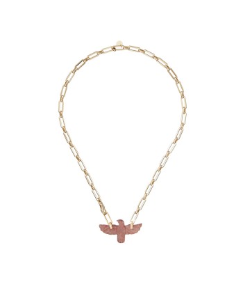 PRO - PHOENIX BABY Collier Strawberry Quartz hantent personnes